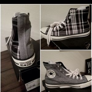 NEW - Converse All Star High Top sneaker.  Womens size 10. Mixed print.